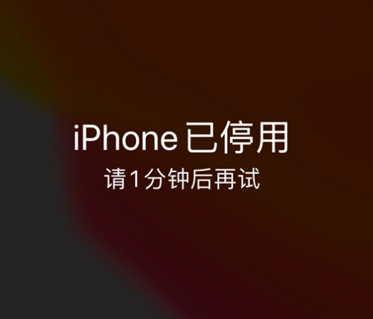 五华苹果手机维修分享:iPhone 显示“不可用”或“已停用”怎么办？还能保留数据吗？ 